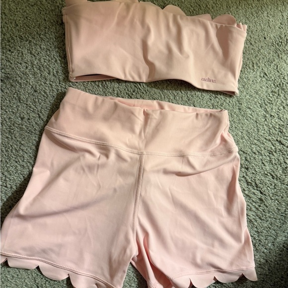 Stylish Pink Women's Pantsuit - Picture 1 of 5